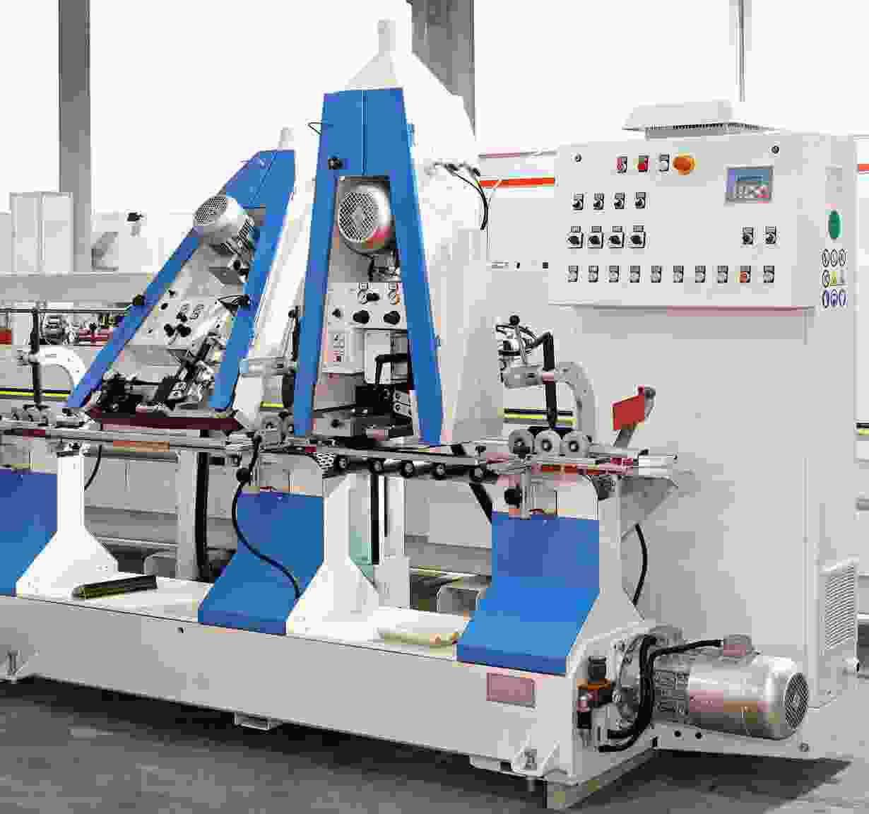 Automated machine line